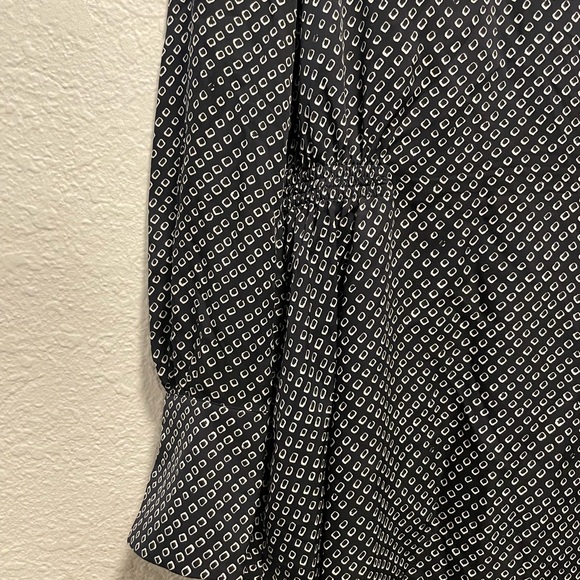 100% Silk Theory Dress Long Sleeve Mini size 6 - Picture 6 of 7